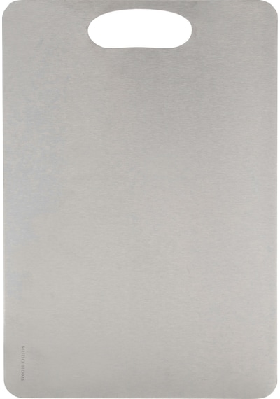 Mudo Home Staınless Doğrama Tahtası 23x34 Cm Metalik