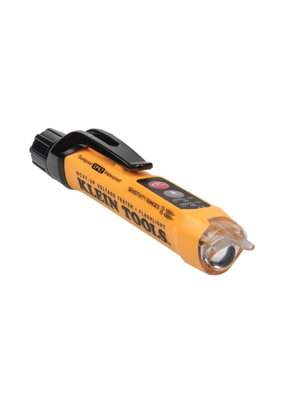 Klein Tools Çift Aralık Temassız Voltaj Test Cihazı, El Fenerli, 12-1000v Ac, Ncvt3p, Yeşil