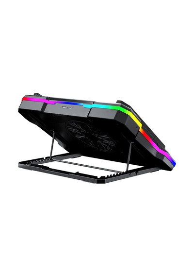 Classone Gt100 Gaming Laptop Sogutucu 2200rpm, Rgb Işıklı, Led Display Notebook Soğutucu Stand
