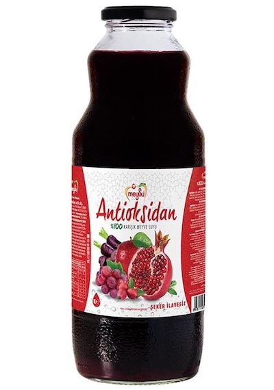 Meysu Antioksidan %100 Karışık Meyve Suyu 1 Lt X 6 Adet