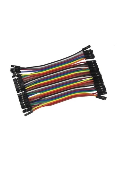 10cm 40 Pin Dişi Dişi Dupont Kablo Breadboard Jumper