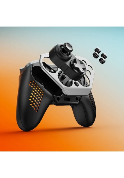 Nyxı Flexi Modüler Kablosuz Oyun Kolu Hall Effect Drift Yapmaz 1000hz Pc Switch İos Android Uyumlu Siyah Gamepad