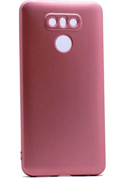 LG Uyumlu G6 Kılıf Zore Premier Silikon Kapak Rose Gold
