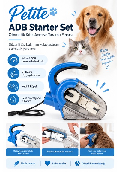 Petite Adb Otomatik Kıtık Açıcı Ve Tarama Makinesi Starter Set