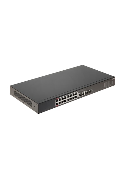 Dahua Cs4218-16et-240, 16port, Megabit, Poe 240w, 2 Port Sfp Gigabit Combo, Cloud Yönetilebilir, Switch