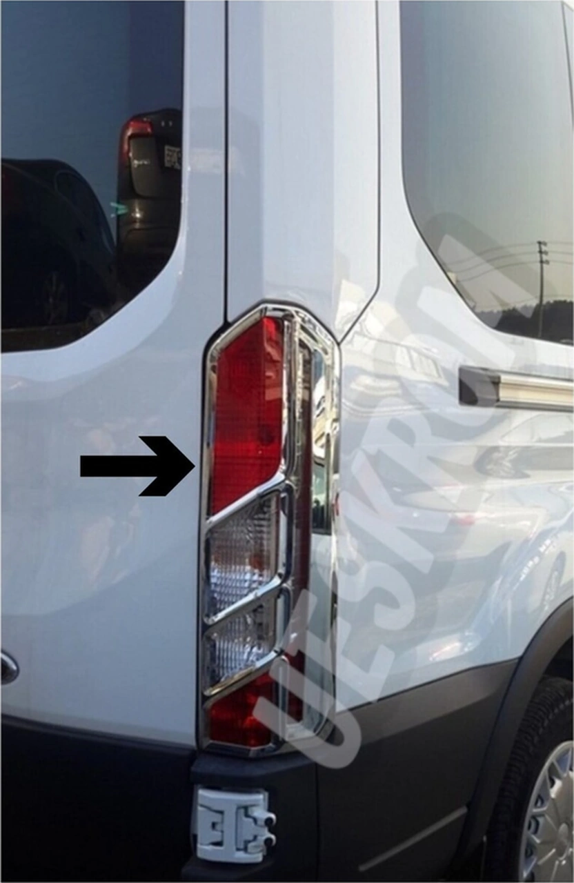 Ueskrom Ford Transit Abs Stop Çerçevesi 2014-2023 Uyumlu 2 Prç.