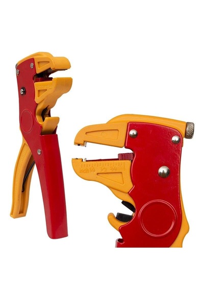 2 İn 1 Kablo Soyucu & Kesici Ergonomik Saplı Sıyırıcı Pense 1 Adet
