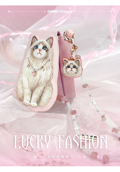 Özel Tasarım Nimmy Magsafe Stand Ve Kartlık Pink Ragdoll 3d Standlı Model Pembe Kapak Telefon Standı