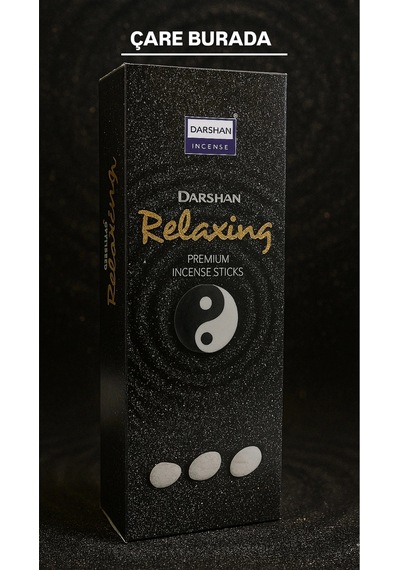 Darshan Incense - Relaxing 20'li Çubuk Tütsü Zihinsel Rahatlama & Öfkeden Arınma & Huzur