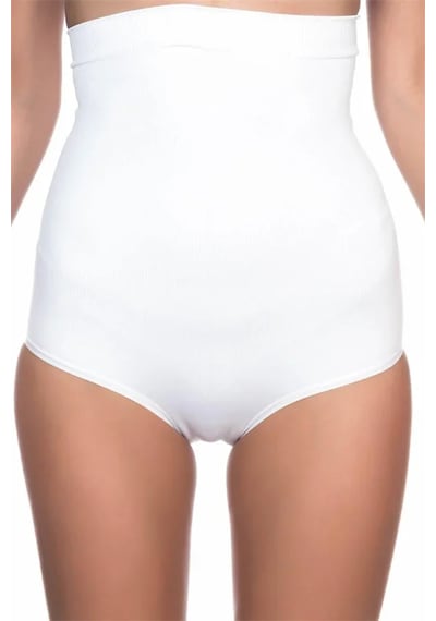 Ang Butik Beyaz Yüksek Bel Slıp Korse