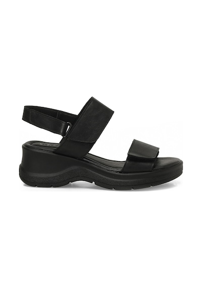 Butigo 25s-271 6fx Siyah Kadın Dolgu Topuk Sandalet 000000000102687422 Siyah