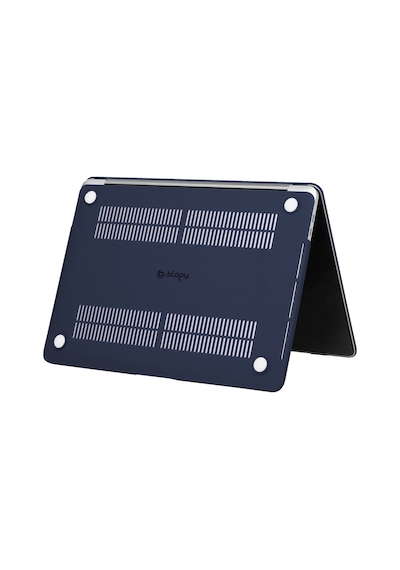 Blogy Apple Uyumlu MacBook Pro 16.2 İnç Crystal Fit Kılıf Mavi