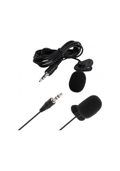 Yaka Mikrofonu 3.5mm Stereo Yaka Mikrofonu 3m Kablolu Mikrofon