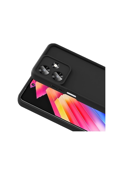 İnfinix Hot 30i Uyumlu Kılıf Kamera Korumalı Sys Ananas Kapak - Koyu Yeşil Koyu Yeşil