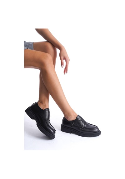 Mubiano Hakiki Deri Collection Kadın Toka Detaylı Floter Loafer Siyah - Mcrgn7000 - S Siyah Mubiano Hakiki Deri Collection Kadın Toka Detaylı Floter Loafer Siyah - Mcrgn7000 - S Siyah