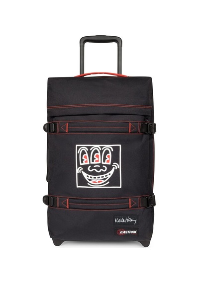 X Keith Haring Transit'r S Kabin Boy İki Tekerlekli Valiz Keith Haring 3 Eyes