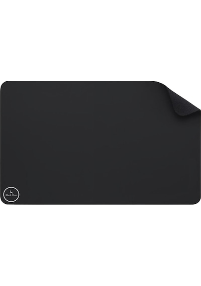 Black Deer Siyah 35x28 Large Boy Professional Gaming Ofis Mouse Pad Kaydırmaz Mouse Pad