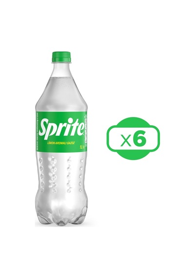 Sprite Gazoz 6 x 1 L