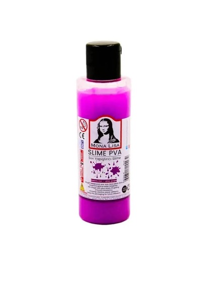 Mona Lisa Sıvı Yapıştırıcı Slime 70 Ml Fosforlu Mor