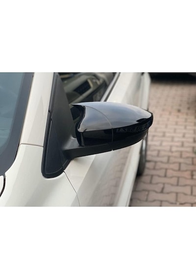Dp Volkswagen Polo Batman Yarasa Ayna Kapağı Parlak Siyah 2009 - 2017 6r / 6c