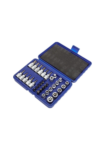 Workpro Wp202595 3/8' Cr-v 34 Parça Ağır Hizmet Torx Lokma Takımı E/t Serisi