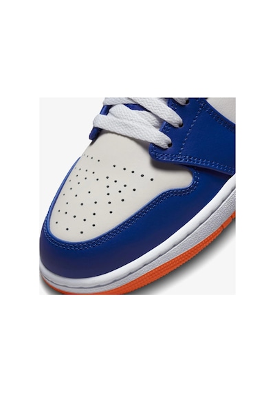 Nike Air Jordan 1 Mid 'knicks' Fd1029 400 Erkek Spor Ayakkabı Mavi Beyaz Mavi Beyaz