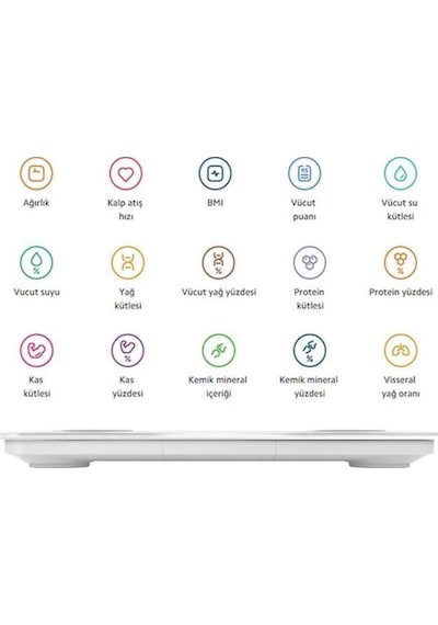 Xiaomi Mi Smart Scale S400 Akıllı Bluetooth Tartı Baskülü İthalatçı Garantili