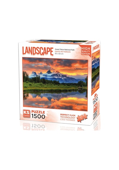 Ks Games 1500 Parça Grand Teton Milli Parkı Puzzle