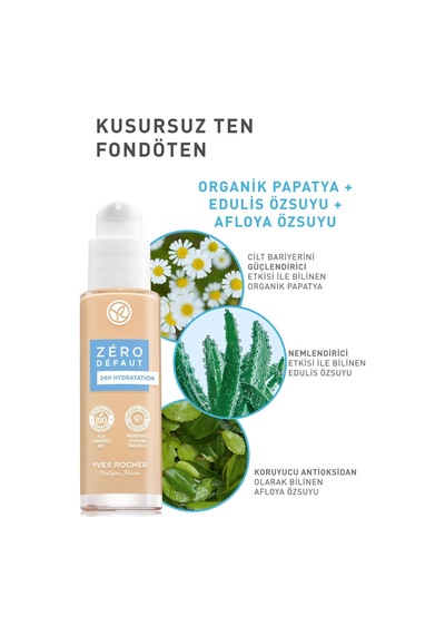 Yves Rocher Kusursuz Ten Fondöten-pembe 100-30 Ml-54337