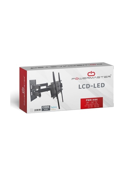 Powermaster Pwr-h44 39''-55'' Çift Kollu Kilitli Hareketli Duvar Askı Aparatı