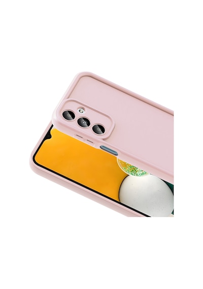 Samsung Uyumlu Galaxy A17 Kılıf Kamera Korumalı Zore Ananas Kapak - Pembe Pembe