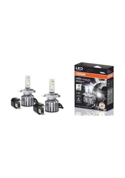 Far Ampul Led 15w 12v P43t 4x2 H4/h19 Bright Model %300 Fazla Osram 64193dwbrt-2hfb 2 Adet