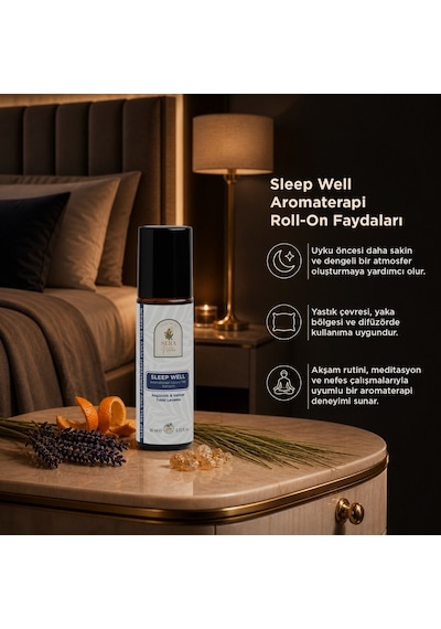 Sera Natura Sleep Well Aromaterapi Roll-On %100 Doğal 10 ML