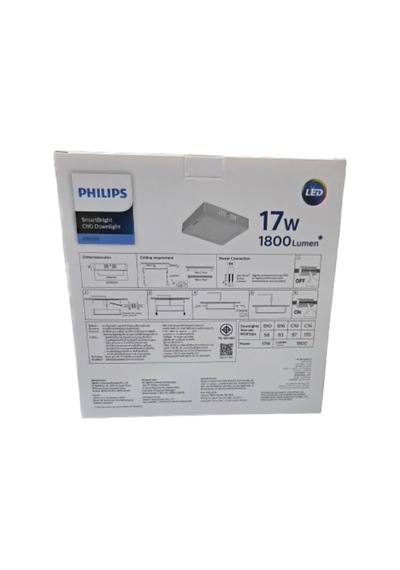 Kare Tavan Led Lamba 17w 4000k Beyaz Beyaz İle Sarı Arası Işık 2200 Lümen 22cm Plastik Gövde Diğer