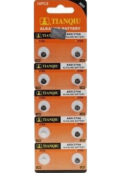 Himarry Tıanqıu Ag0 Lr69/lr521/379 Alkalin 10'lu Düğme Pil