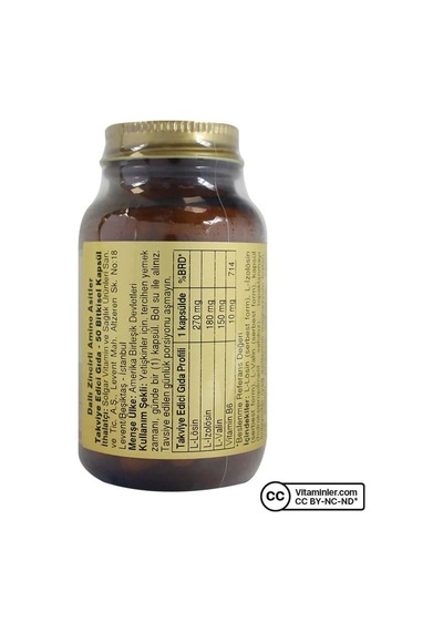 Bcaa Plus 50 Kapsül - Aromasız Aromasız