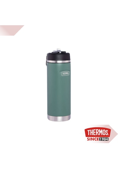 Thermos Icon Serisi Paslanmaz Çelik Pipetli Termos 0.71 L Yeşil