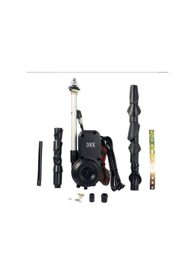 Otomotik Anten Otomobil Bagaj Anteni 5 Kademeli Aparatlı 12Volt