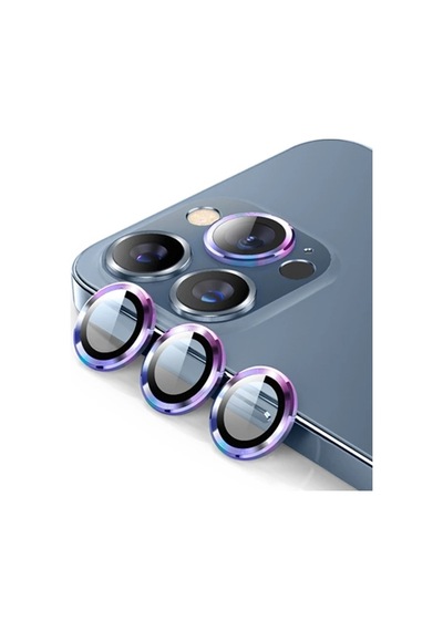 Ally İphone 13 Pro -13 Pro Max 3d Metal Çerçeveli Kamera Lens Koruyucu- 5775 Mh-hs1853-2098