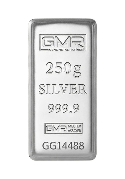 250 Gr Külçe Gümüş 999 Ayargmr