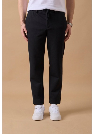Braccas Erkek Regular Fit Orta Bel Düz Paça Lacivert Pantolon Lacivert