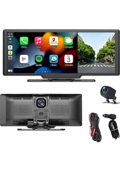 4k Ultra Araç İçi Ön Ve Arka Kameralı Ekran Hd 2 Kameralı Torpido Üstü Araç Multimedya Tkdytgsuyssyr864aaw Diğer