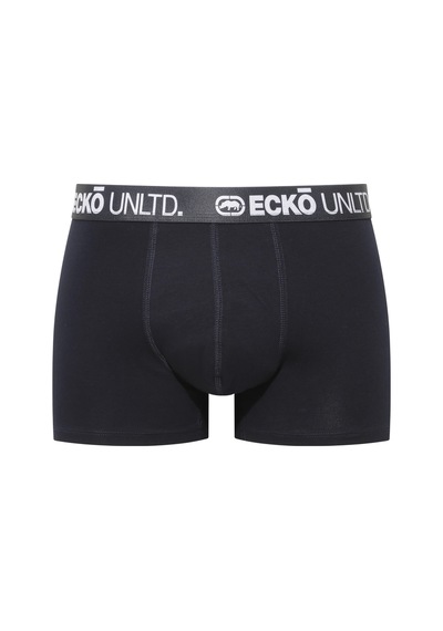 U.S. Polo Assn. Ecko Bordo - Lacivert - Baskılı 3'lü Boxer Bordo - Lacivert - Baskılı