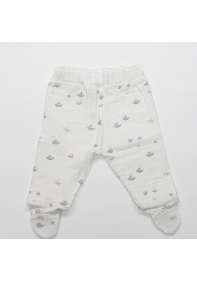 Bistyle 10lu Hastane Çıkışı Müslin Little Boats 11121 Ekru Ekru