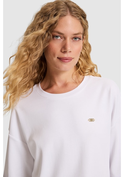 U.S. Polo Assn. U.s. Polo Assn. Kadın Beyaz Tişört 50323464-vr013
