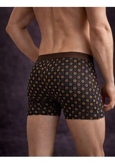 Mercan Desenli Erkek Boxer 6'lı Paket Zer