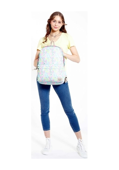 Kaukko Nature Yeşil Summer Flamingo Kız Çocuk Okul Ve Günlük Sırt