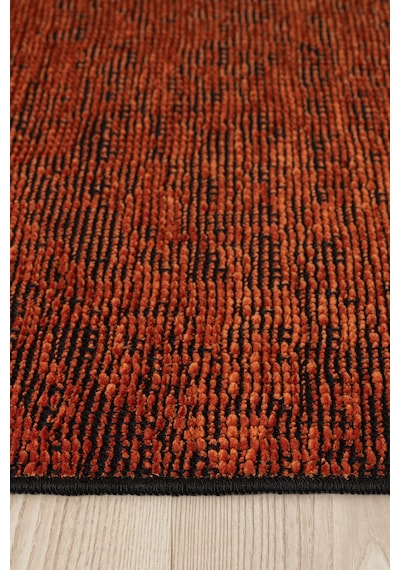 Rothi Pamuklu Kaymaz Taban Turuncu 2'li Banyo Paspas Seti 60x100 60x50cm Yıkanabilir Modern Şönil