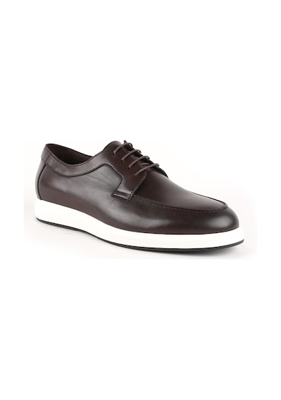 Erkek Casual Ayakkabı Kahverengi Hakiki Deri Bağcıklı Hafif Beyaz Eva Taban Klasik Sneaker Lbr H1008 Kahve-beyaz Erkek Casual Ayakkabı Kahverengi Hakiki Deri Bağcıklı Hafif Beyaz Eva Taban Klasik Sneaker Lbr H1008 Kahve-beyaz