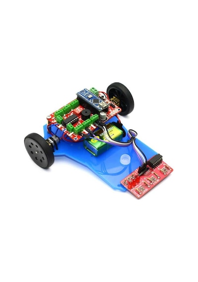 Çizgi Izleyen Robot Kiti - Çigor Montajlı